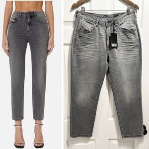 DIESEL 2004 D-JOY Slim Black Jeans NWT Women’s Denim 5 Pocket Size 30 Brand NEW
